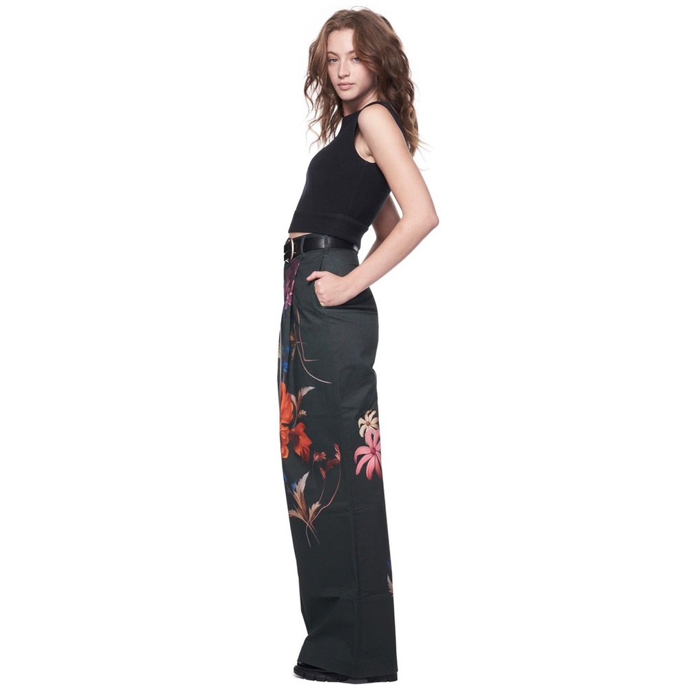 The Kit - Leigh Trouser | Spring Bouquet View 4